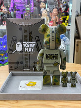 BE@RBRICK x Bape Alpha Camo Shark 2023 100%+100%+400% 套装 bearbrick